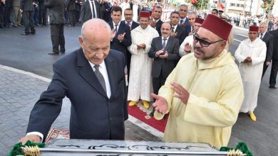 Photo of القيادي و زعيم الاشتراكيين و الوزير السابق و المناضل الكبير عبدالرحمان اليوسفي في ذمة الله
