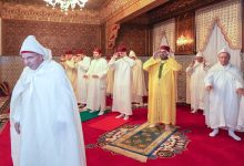Photo of امير المؤمنين جلالة الملك محمد السادس يؤدي صلاة عيد الفطر